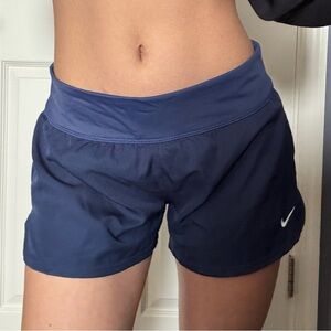 Nike Women's Navy Blue Shorts